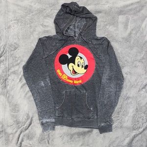 Classic Mickey Drawstring Hoodie SZ M